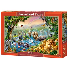 Castorland 500 db-os puzzle - Folyó a dzsungelben (B-52141)