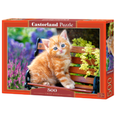 Castorland 500 db-os puzzle - Vörös cica (B-52240)