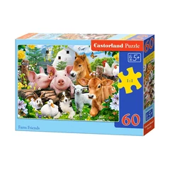 Castorland 60 db-os puzzle - Barátok a farmon (B-066209)