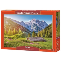 Castorland 500 db-os puzzle - Nyár az Alpokban (B-53360)