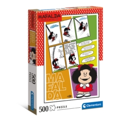 Clementoni 500 db-os puzzle High Quality Collection Mafalda (35105)