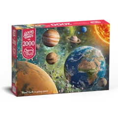 CherryPazzi 2000 db-os puzzle - Planet Earth in Galaxy (50118)