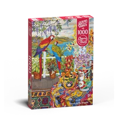 Cherry Pazzi 1000 db-os  puzzle - Parrots on the Veranda (cp30639)
