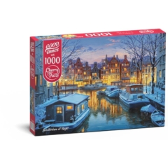 CherryPazzi 1000 db-os puzzle - Amsterdam at Night (30264)