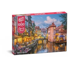 CherryPazzi 1000 db-os puzzle - Evening in Annecy (30257)