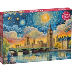 CherryPazzi 1000 db-os puzzle - Impressionist Sky over London (30882)