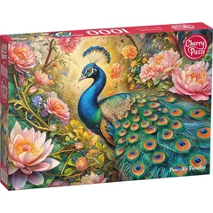 CherryPazzi 1000 db-os puzzle - Peacock's Paradise (30929)