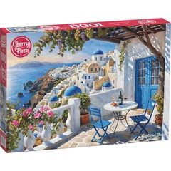 CherryPazzi 1000 db-os puzzle - Santorini Blues (30936)