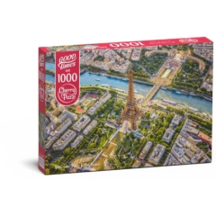 CherryPazzi 1000 db-os puzzle - View over Paris Eiffel Tower (30189)