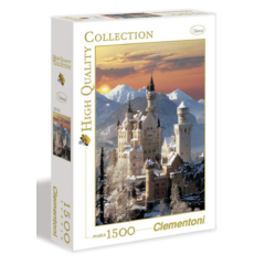 Clementoni 1500 db-os puzzle - Neuschwanstein kastély (31925)