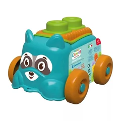 Clementoni - Clemmy Baby Készségfejlesztő mosómedve (17904)