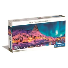 Clementoni 1000 db-os Panoráma puzzle - Téli éjszaka (39870)
