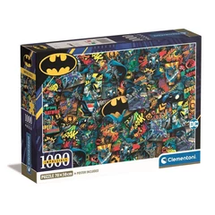 Clementoni 1000 db-os puzzle - A lehetetlen puzzle - Batman (39906)