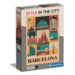 Clementoni 1000 db-os puzzle - Style In The City - Barcelona (39847)