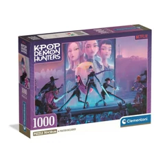 Clementoni 1000 db-os puzzle COMPACT - K-Pop Demon Hunters (37121)