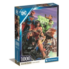Clementoni 1000 db-os puzzle  COMPACT puzzle - DC comics (39852)