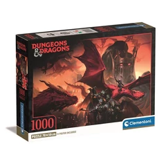 Clementoni 1000 db-os puzzle - Dungeons & Dragons (39914)