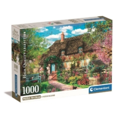 Clementoni 1000 db-os puzzle  COMPACT puzzle - High Quality Collection - A régi házikó (39908)