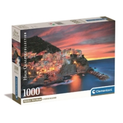 Clementoni 1000 db-os puzzle  COMPACT puzzle - High Quality Collection - Manarola (39913)