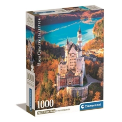 Clementoni 1000 db-os puzzle  COMPACT puzzle - High Quality Collection - Neuschwastein (39909)