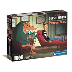 Clementoni 1000 db-os puzzle - High Quality Collection - Zerocalcer - A kanapén (39794)