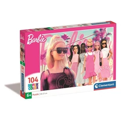 Clementoni 104 db-os Szuper Színes puzzle - Barbie (25752)