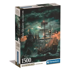 Clementoni 1500 db-os puzzle - Kalózhajó (31719)