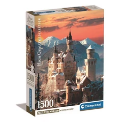 Clementoni 1500 db-os puzzle  COMPACT puzzle - Neuschwastein (31716)