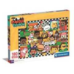 Clementoni 180 db-os puzzle  - Emoji Town (29066)