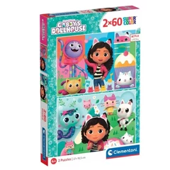 Clementoni 2x60 db-os puzzle - Gaby babaháza (24804)