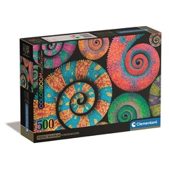 Clementoni 500 db-os puzzle - ColorBoom Collection - Színes kaméleonok (35529)