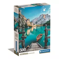 Clementoni 500 db-os puzzle Compact puzzle - High Quality Collection - Braies-i tó (35538)