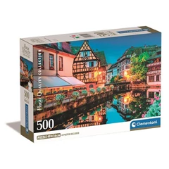 Clementoni 500 db-os puzzle - High Quality Collection - Strassburgi óváros (35544)