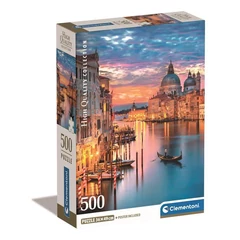 Clementoni 500 db-os puzzle - High Quality Collection - Velencei fények (35542)