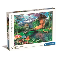 Clementoni 500 db-os puzzle - High Quality Collection - A régi cipős házikó (35522)