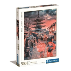 Clementoni 500 db-os puzzle - High Quality Collection - Éjjel Kyotoban (35525)