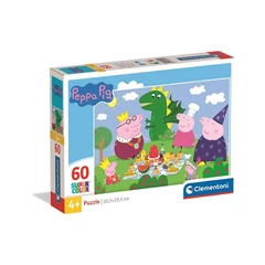 Clementoni 60 db-os Szuper Színes puzzle - Peppa malac (26204)