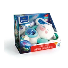 Clementoni Baby - Északi fény projektor - plüss nyuszi (17594)