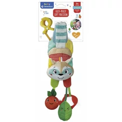 Clementoni Baby Plüss mosómedve csörgőkkel és rágókával (17827)