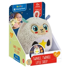 Clementoni Baby - Twinkle twinkle kicsi bárány interaktiv plüssjáték (17499TE)