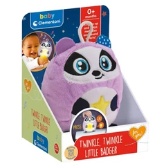 Clementoni Baby - Twinkle twinkle kicsi borz interaktiv plüssjáték (17556TE)