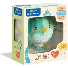 Clementoni Baby Zenélő plüss Madárka rágókával (17269)