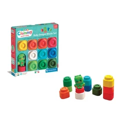 Clementoni - Clemmy - 10 db puha építőkocka Dragon (17980)