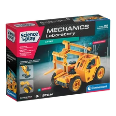 Clementoni - Mechanikai labor - Targonca építőkészlet (75133)