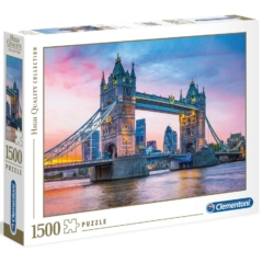 Clementoni 1500 db-os puzzle - A Tower Bridge alkonyatkor (31816)