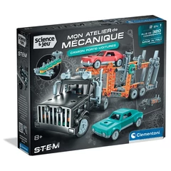 Clementoni - Science & Play - Mechanikai labor - Supercar Transporter (75164)