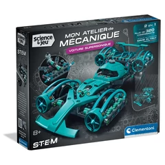 Clementoni - Science & Play - Mechanikai labor - Supersonic Racing car (75155)