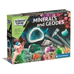 Clementoni - Tudomány és játék - Kristályok és geódák készlet (50809)