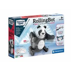 Clementoni - Tudomány és játék - RollingBot - Bukfencező robotpanda (50191)