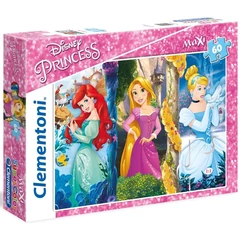 Clementoni 60 db-os Szuper Színes Maxi puzzle - Disney Princess (26416)